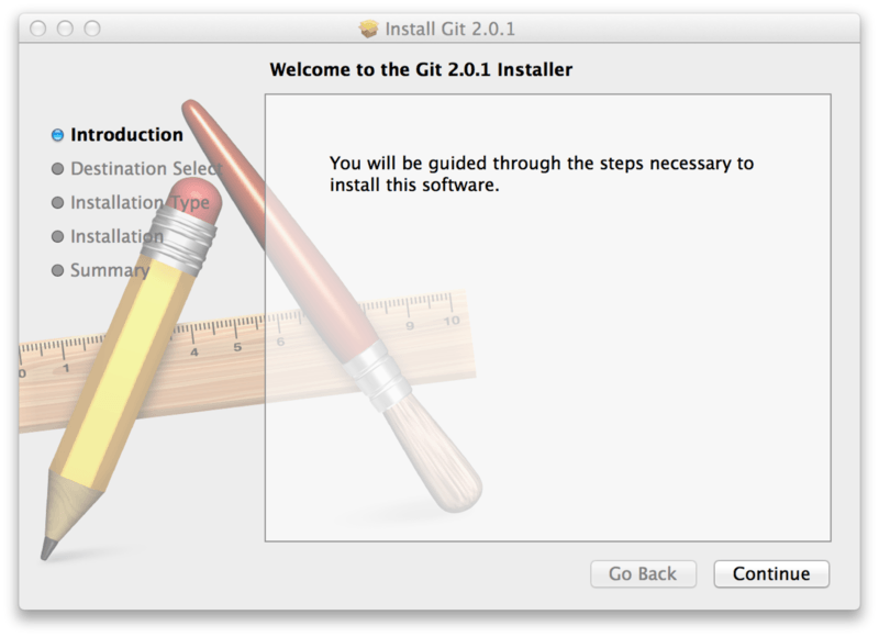 install git for mac osx